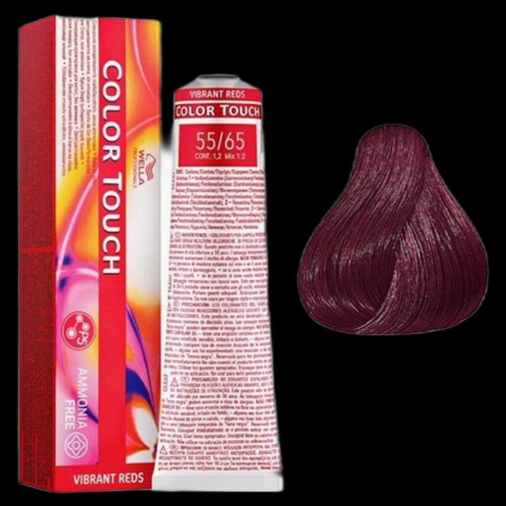 COLOR TOUCH 55/65 Light Int Violet Mah Brown 60ml