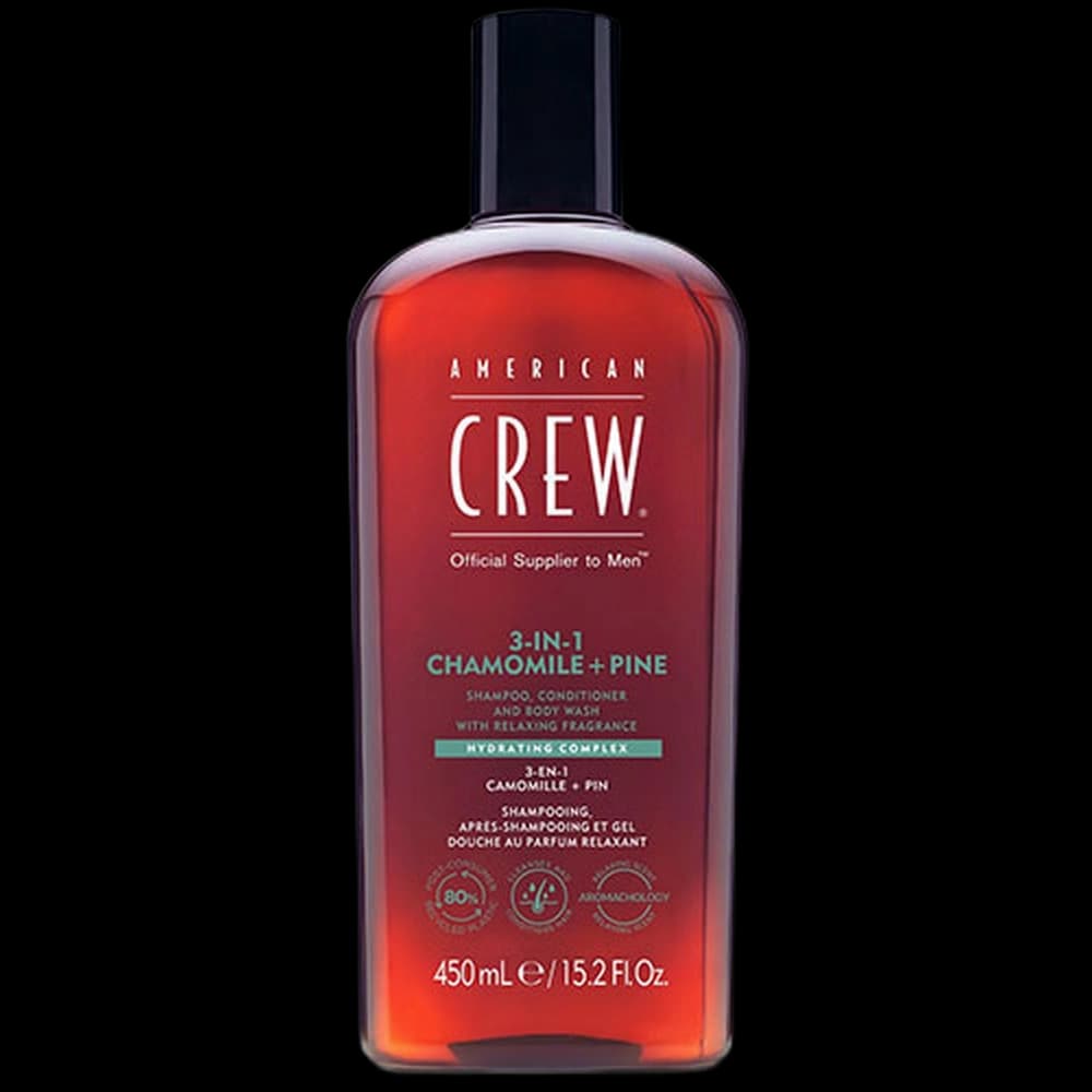 *American Crew 3 in 1 Relaxing Chamomile + Pine 450ml