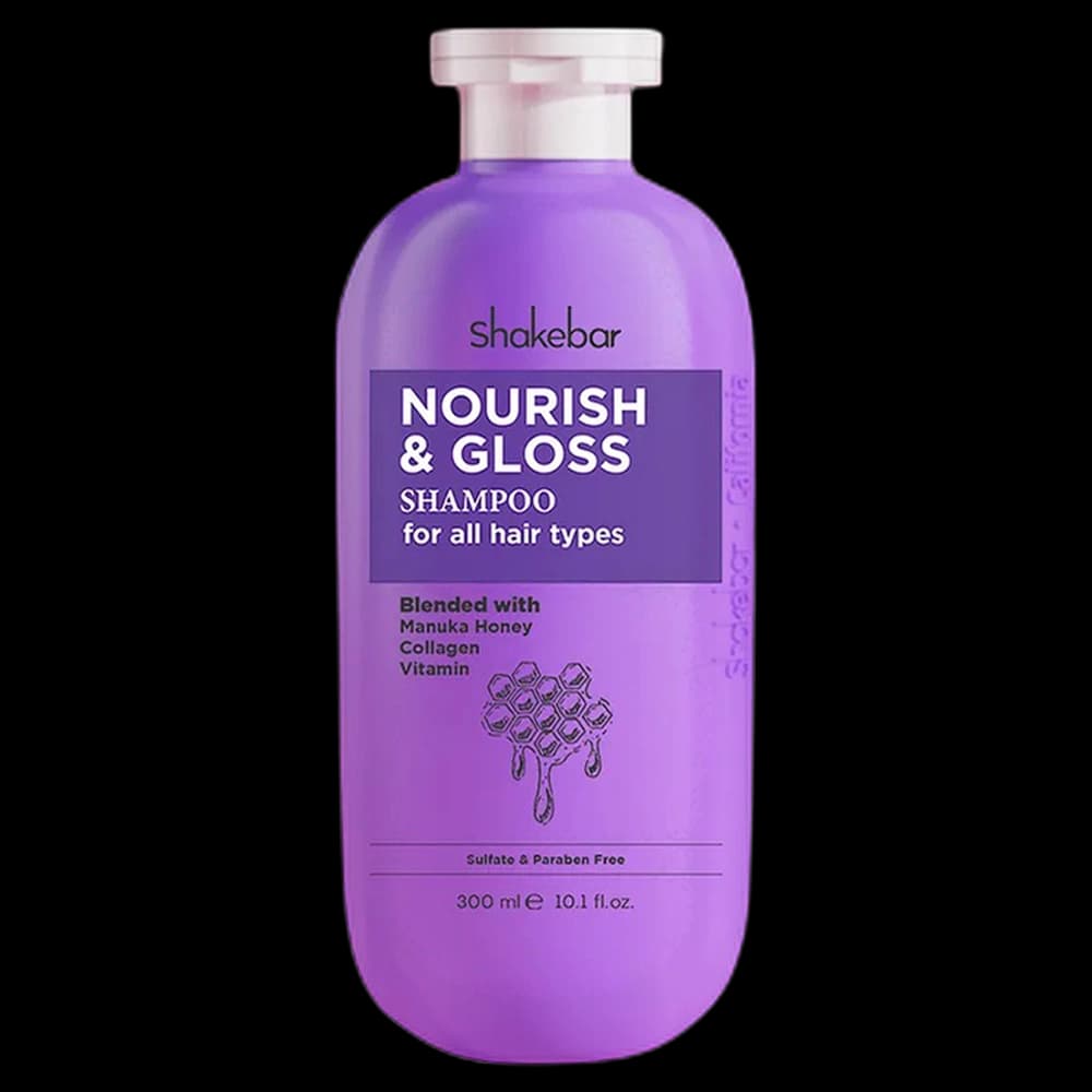 SHAKEBAR Shampoo Nourish & Gloss 300ml