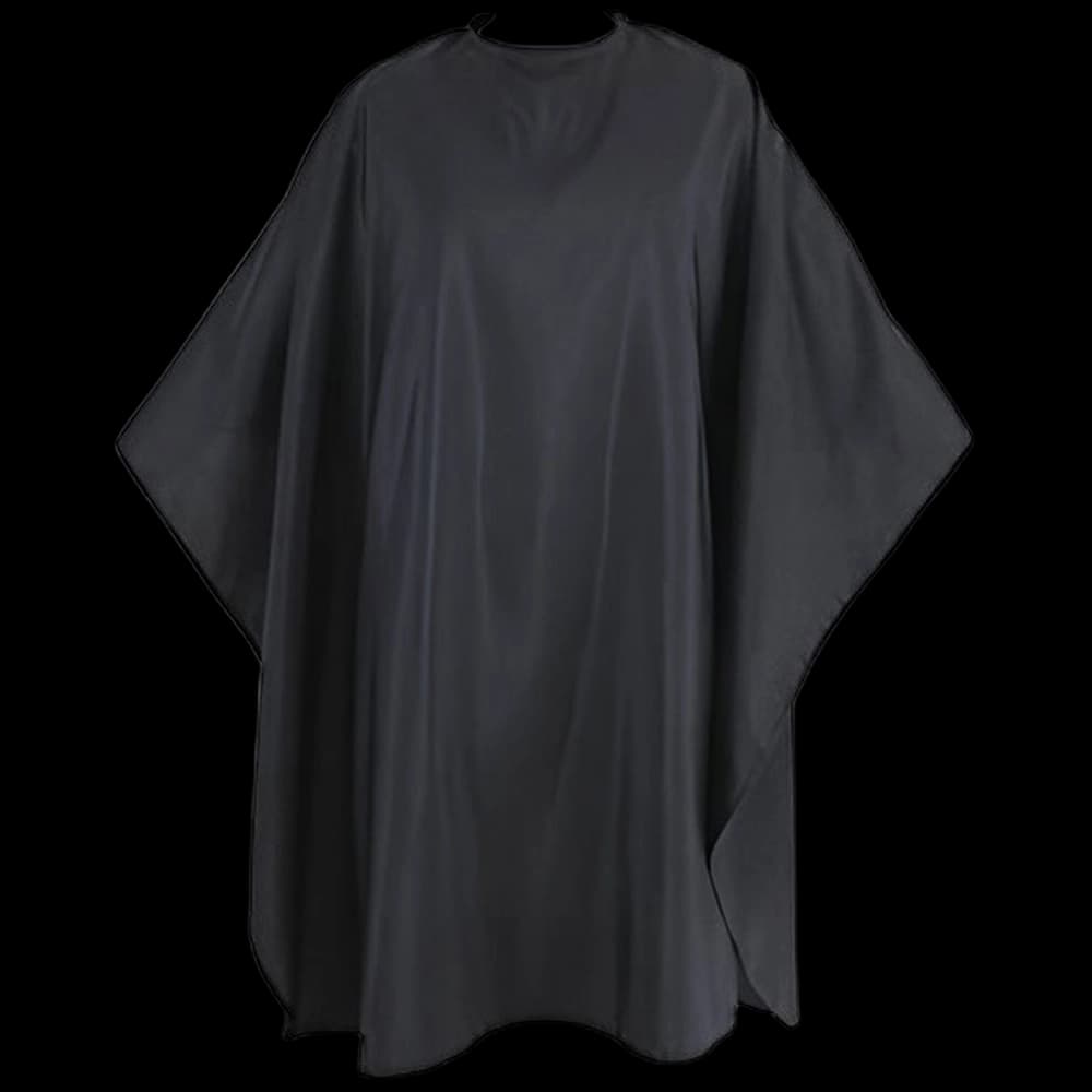 Cutting Cape Nylon - Black with Stud