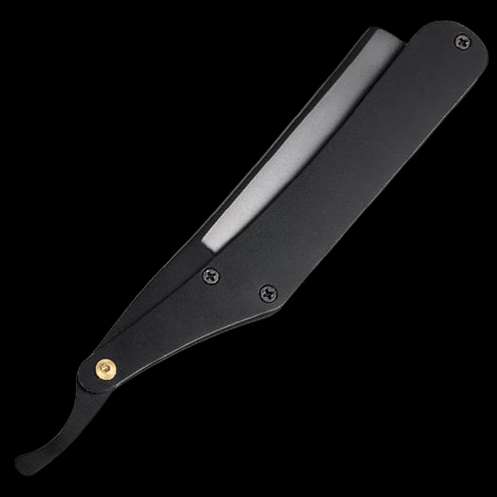 Folding Razor With Guard - Black