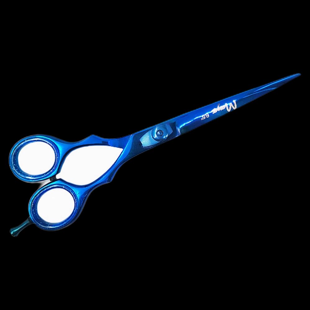 Mayas Blue Scissor Straight 6.5" Ultra High Carbon