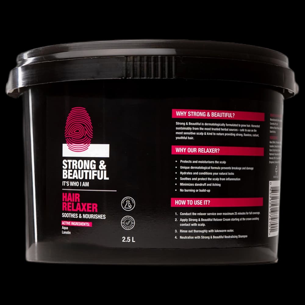 Strong & Beautiful Hair Relaxer Tub 2.5KG