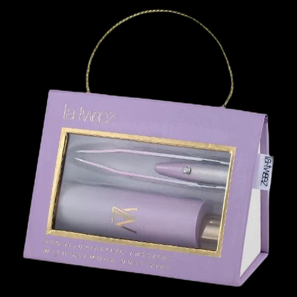 *La - Tweez -Pro Illuminating Tweezers - Violet Ombre & Carr