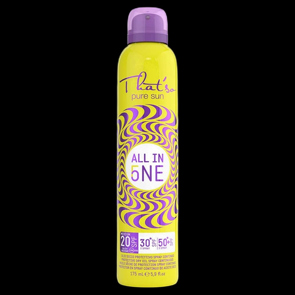That'so - All in One - Dry Oil Sunscreen - SPF 20/30/50 Vega