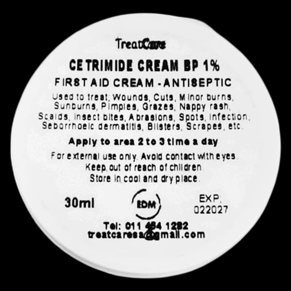 Antiseptic Cream - 30ml (Cetrimide)