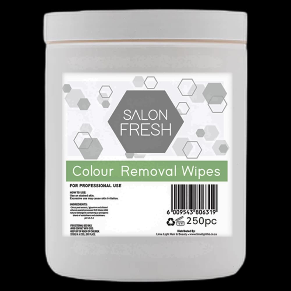 Salon Fresh Colour Remover Wipes 250's