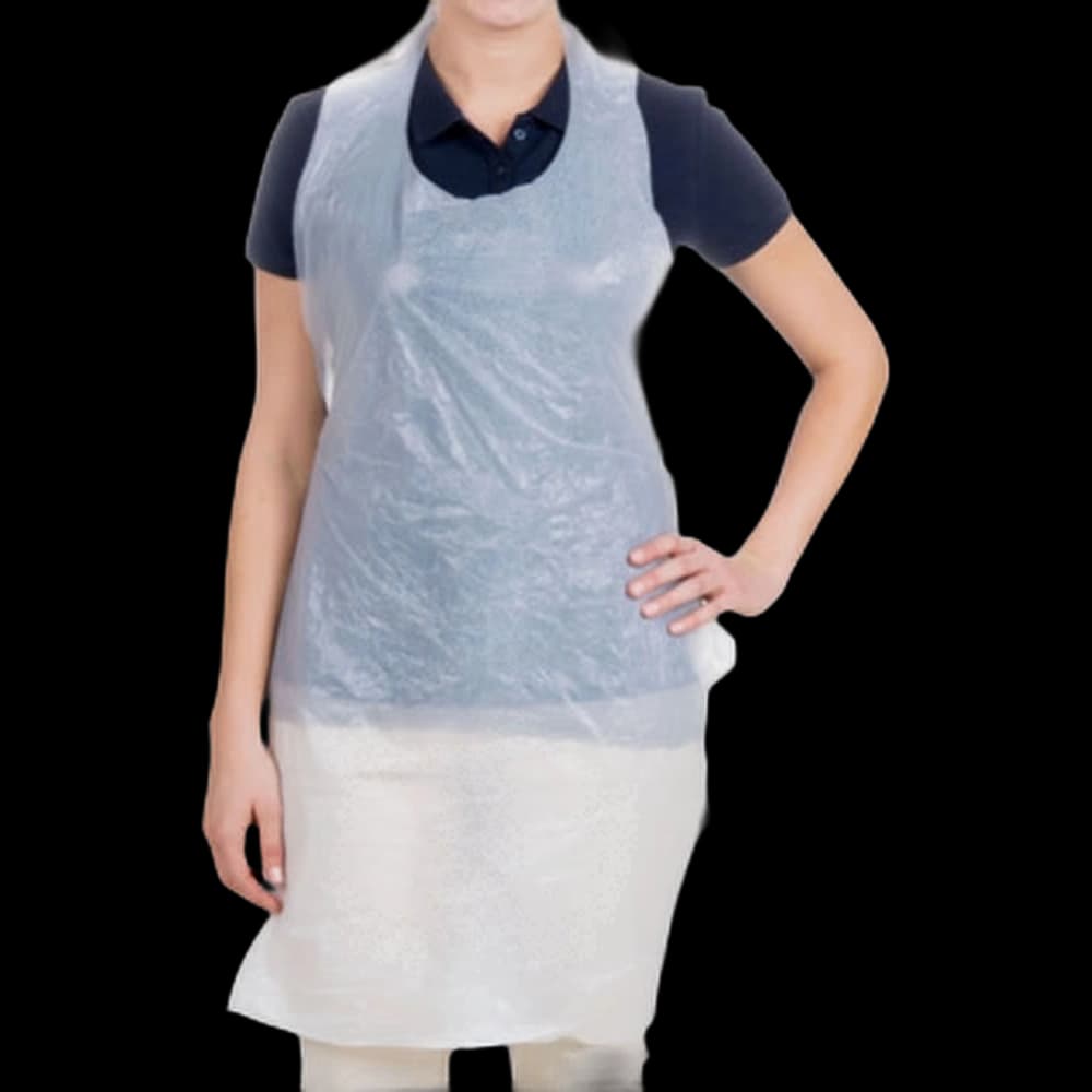 Disposable Aprons - Plastic - Pack of 100