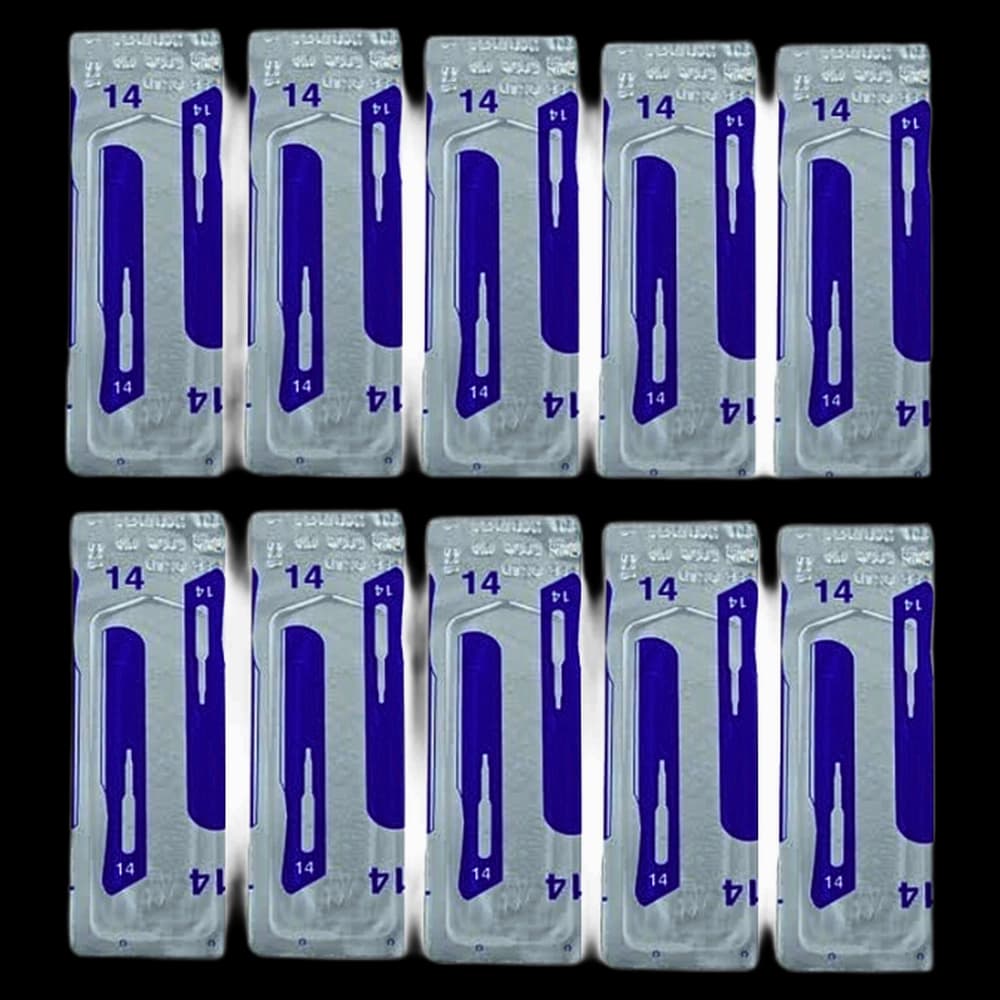 Dermaplaning - Blades #14 Carbon(10's) (Swann Morton)