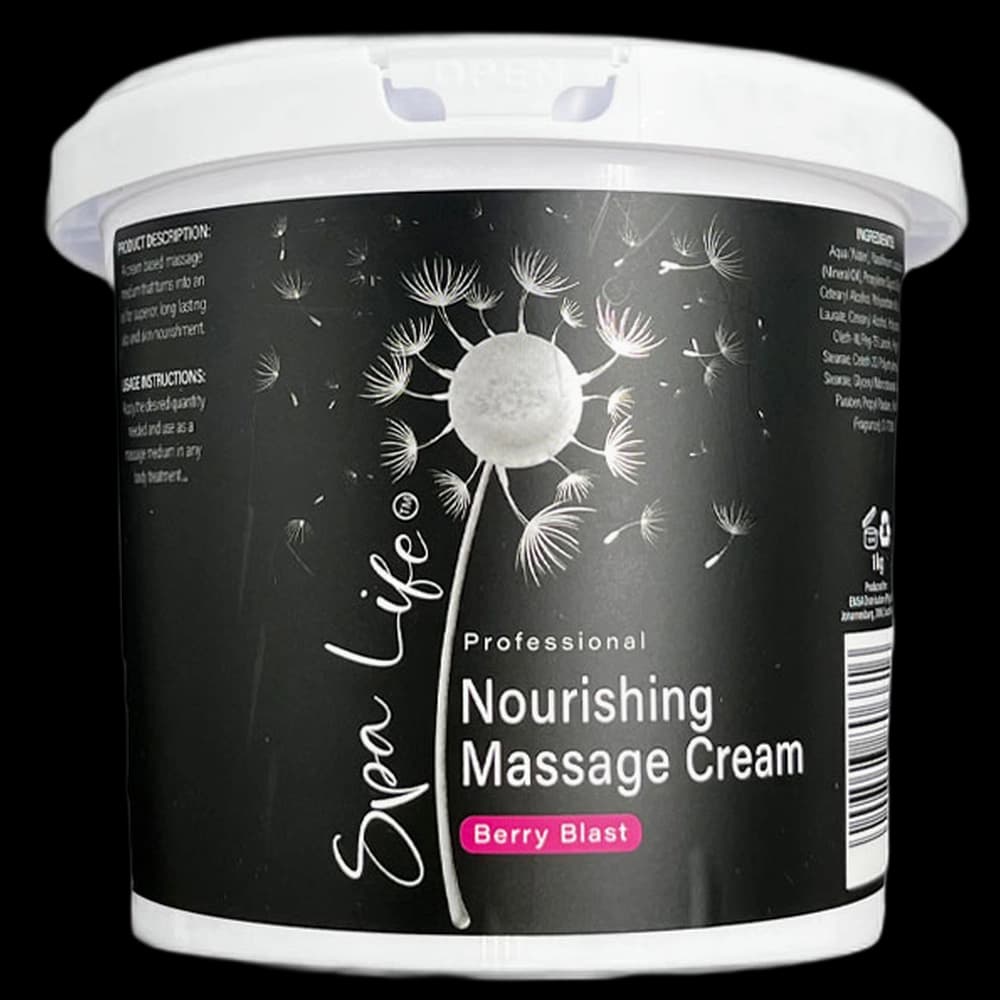 Spa Life Nourishing Massage Cream(Berry Blast)1000ml