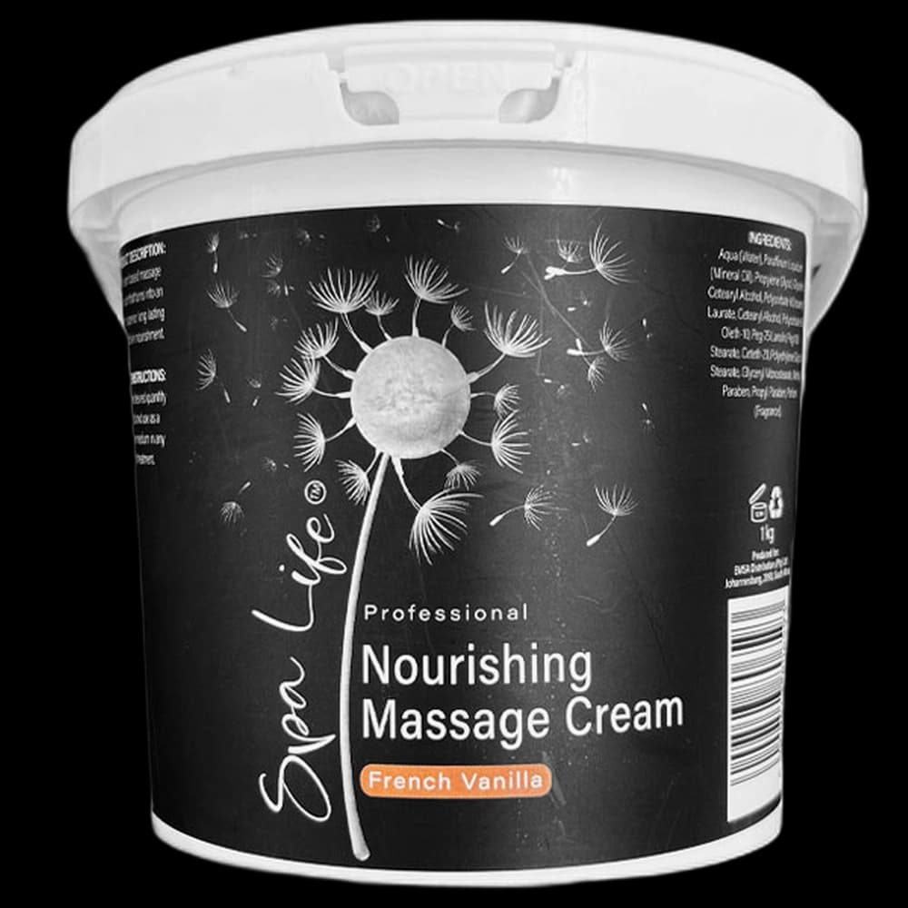 Spa Life Nourishing Massage Cream(French Vanilla)1000ml