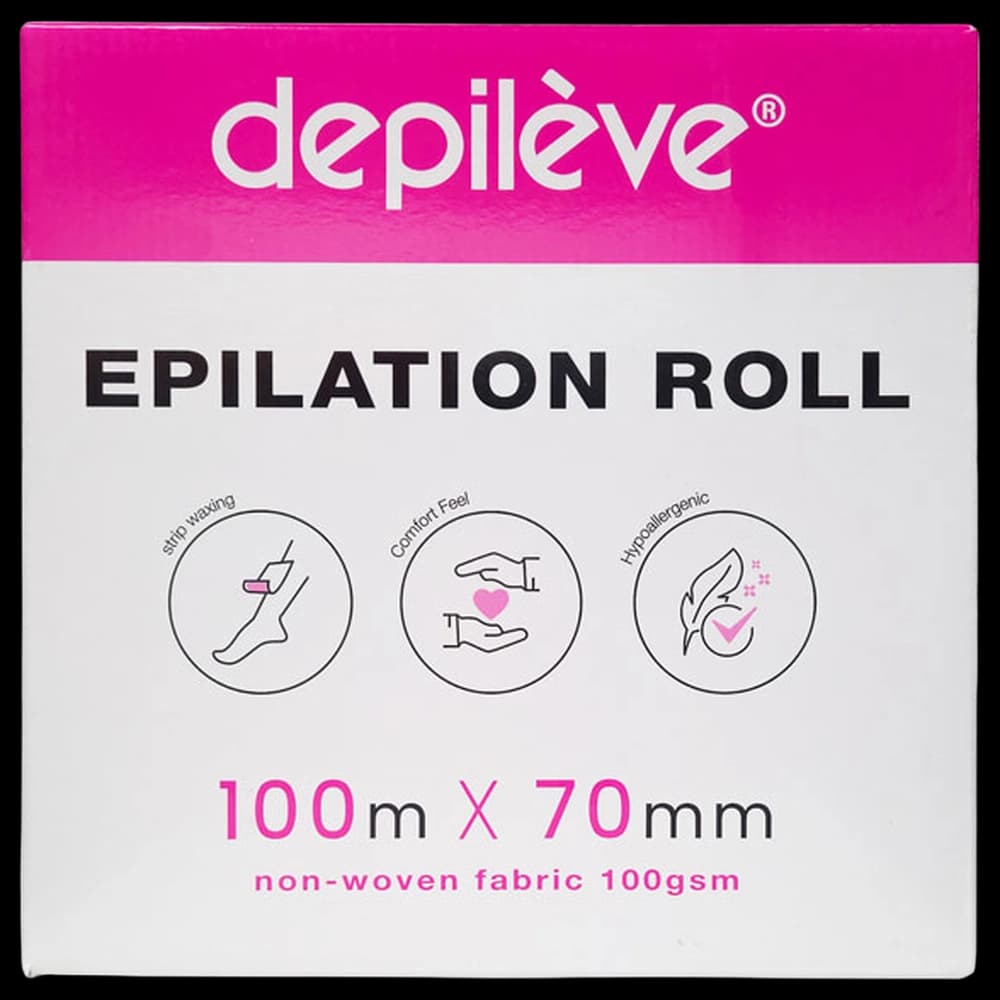 Depileve Epilation Roll 100m x 70mm, 100gsm