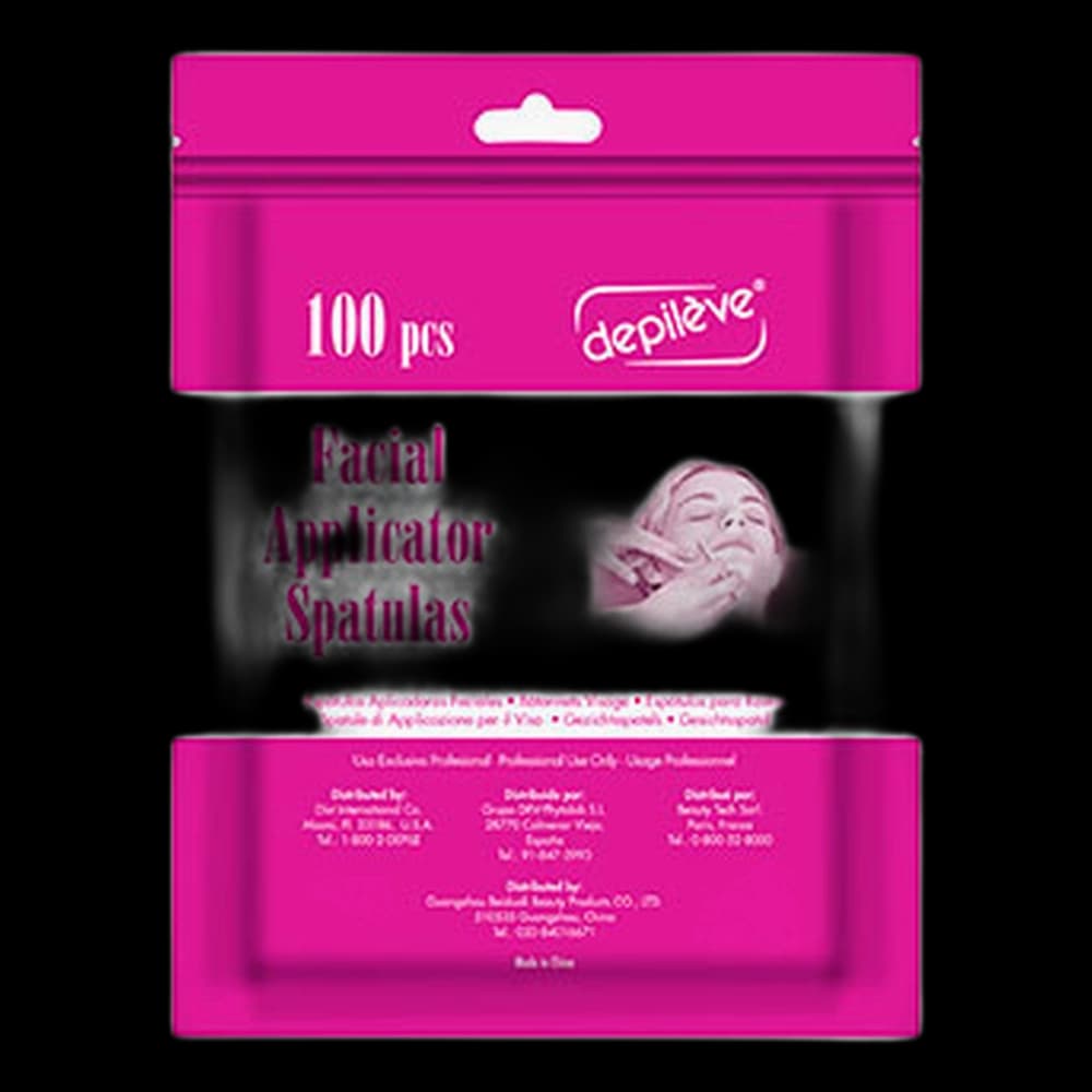 Depileve Facial Applicator Spatulas 100pcs