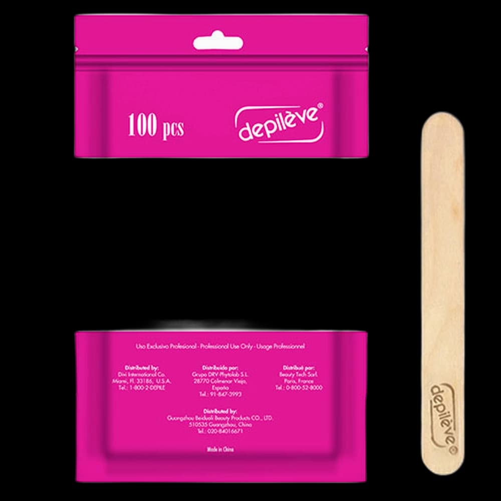 Depileve Depil XL Body Applicator Spatulas 100pcs