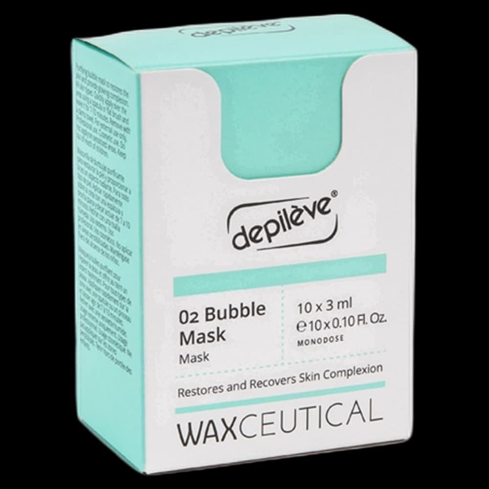 Depileve WAXCEUTICAL O2 Bubble Mask 10 x 3ml