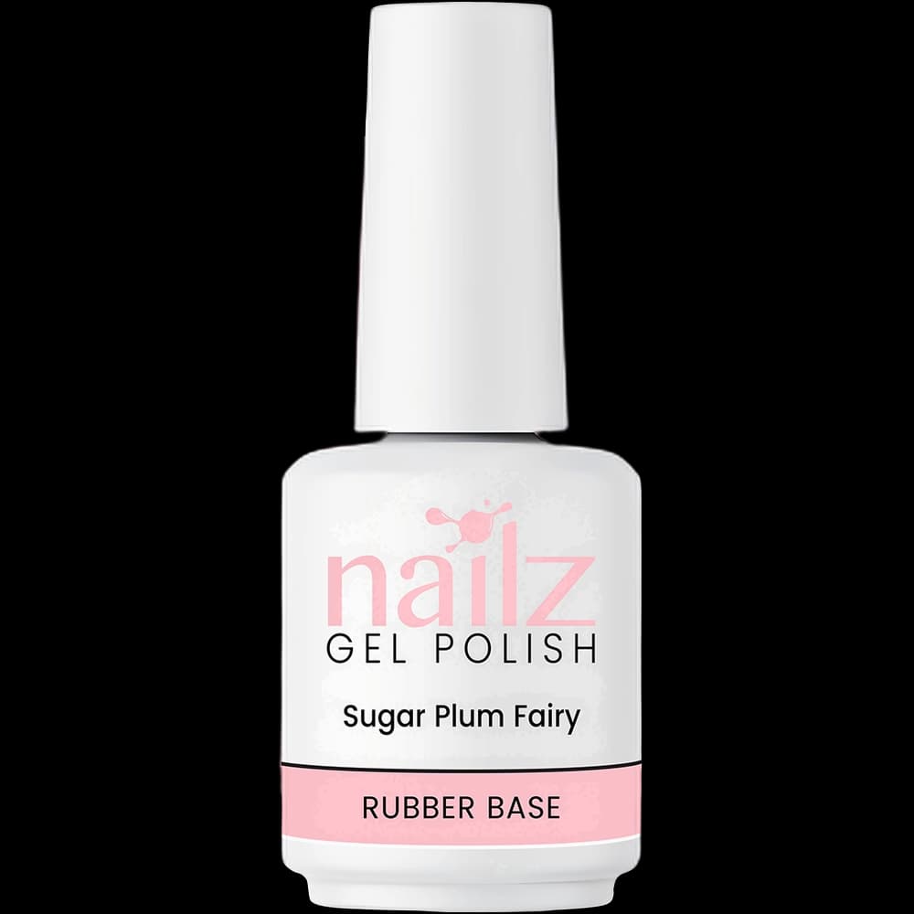 Nailz Gel Polish 15ml Rubber Base Gel - Sugar Plum Fairy