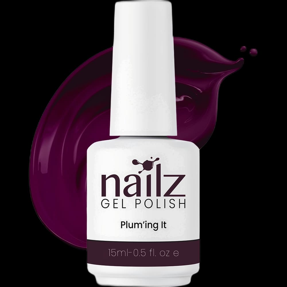 Nailz Gel Polish 15ml - 216 - Plum'ing It