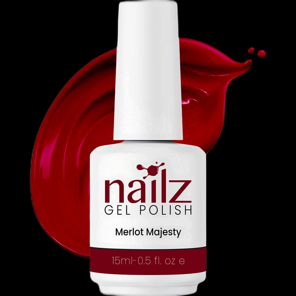 NAILZ Gel Polish 15ml - Merlot Majesty