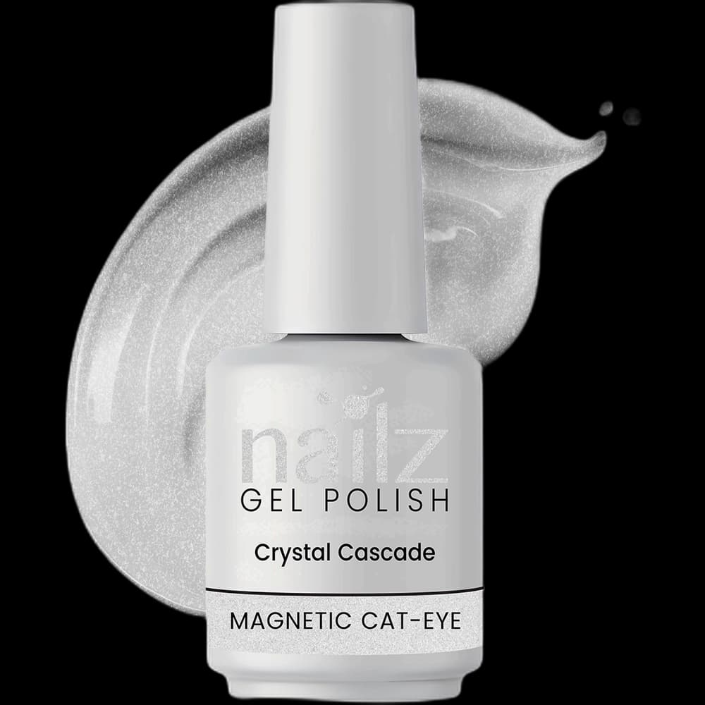 NAILZ Gel Polish 15ml Magnetic Cat Eye- Crystal Cascade