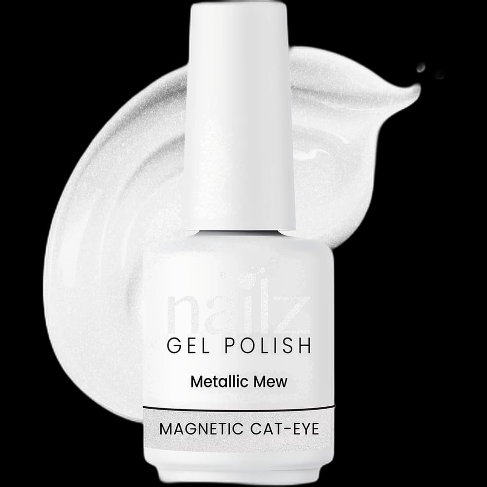 NAILZ Gel Polish 15ml Magnetic Cat Eye- Metallic Mew