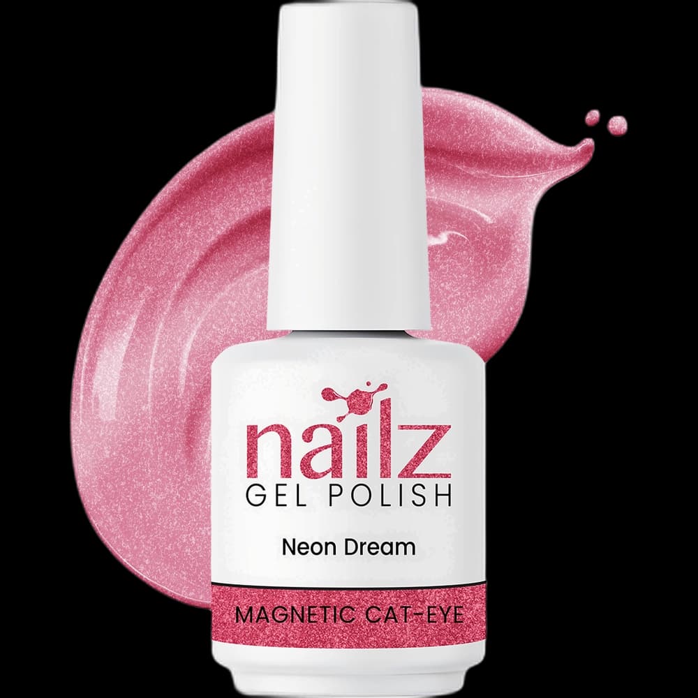NAILZ Gel Polish 15ml Magnetic Cat Eye- Neon Dream