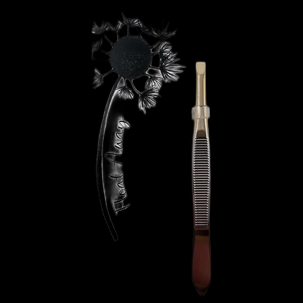 Spa Life Crab Tip Tweezer- Gold Tip