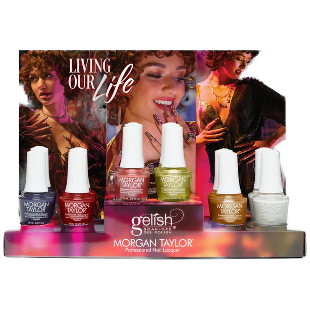 ***Living our Life 12pc Display with Stock - Morgan Taylor