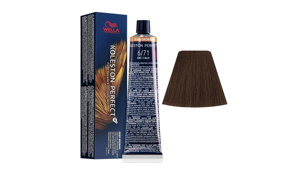 KOLESTON Perfect 6/71 Dark Blonde Brown Ash 60ml