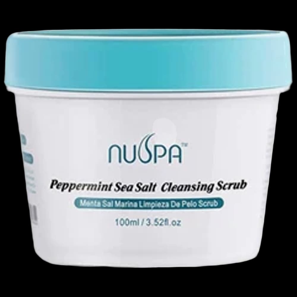 ***NUSPA Peppermint Sea Salt Cleansing Scrub for Scalp 100ml