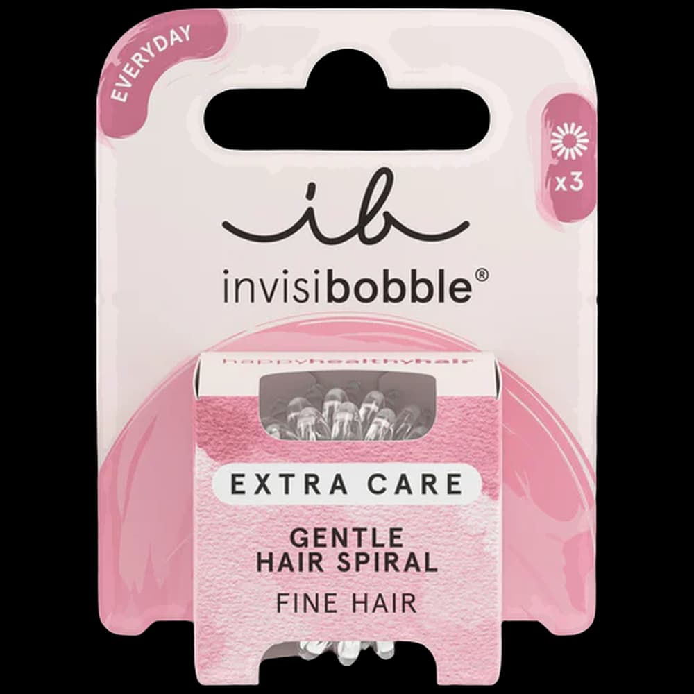 ***invisibobble - Original - Extra Care Crystal Clear 3pc