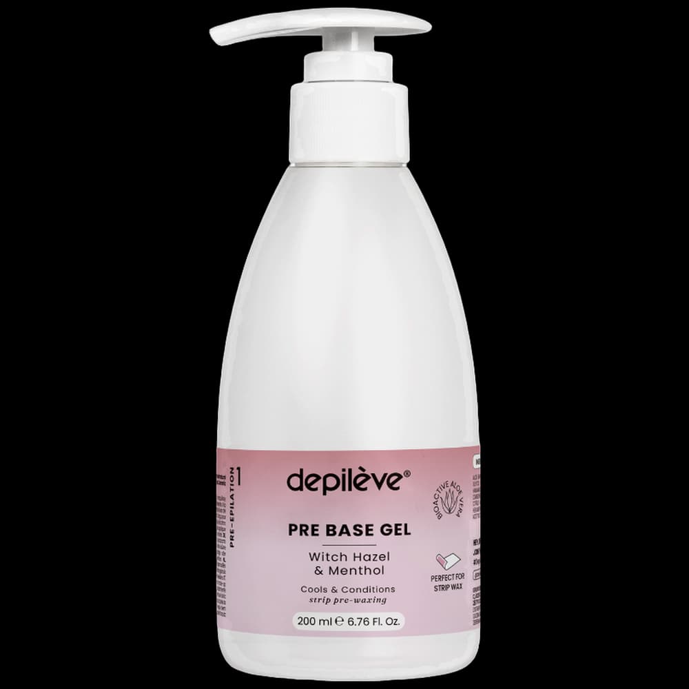Depileve Pre Base Gel 200ml - Witch Hazel & Menthol