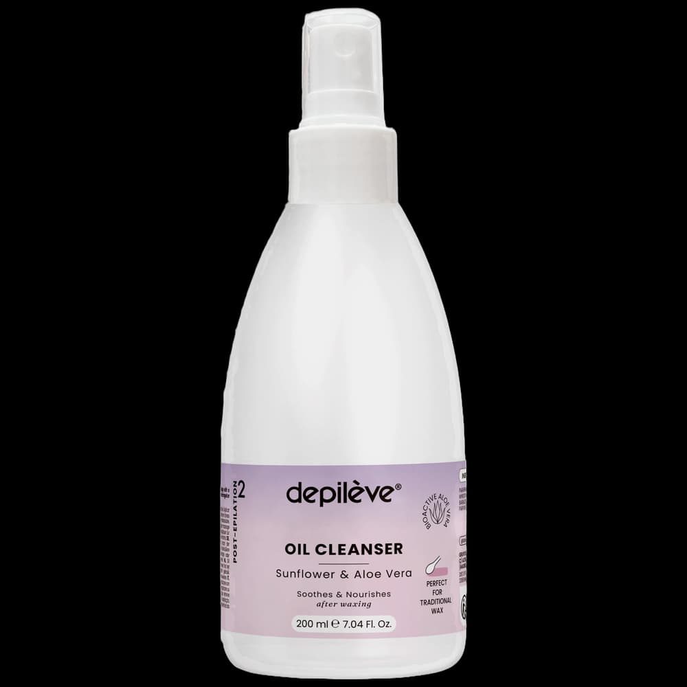 Depileve Oil Cleanser 350ml - Sunflower & Aloe Vera