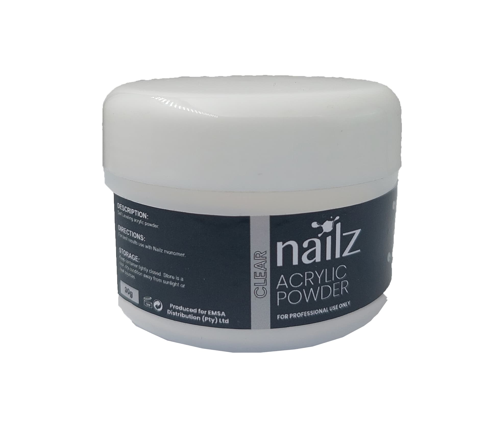 Acrylic Powder 30gm - Clear