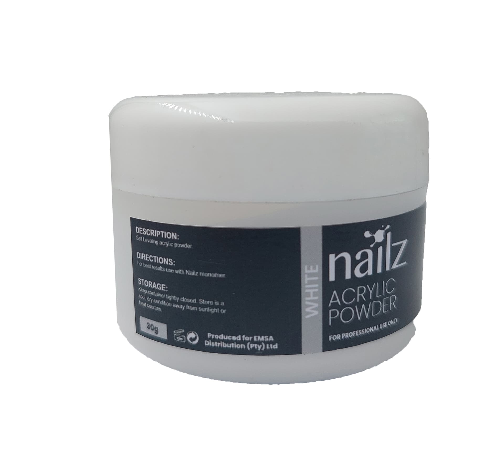 Acrylic Powder 30gm - White