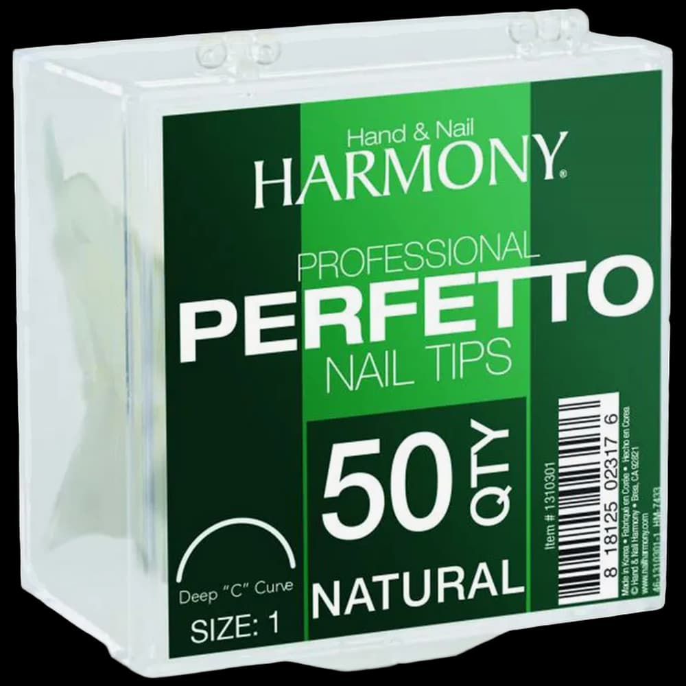 ***Perfetto Tips Natural Size 10 50pk - Gelish