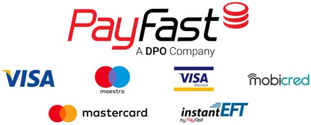 PayFast, Visa, Mastercard, instant EFT, Mobicred