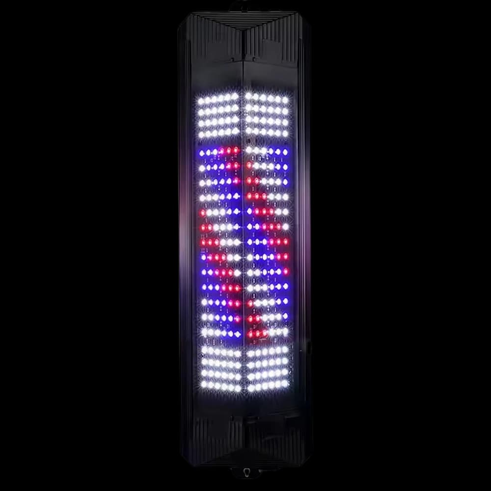 Barber Pole - Blue , Red & White LED (88cm)
