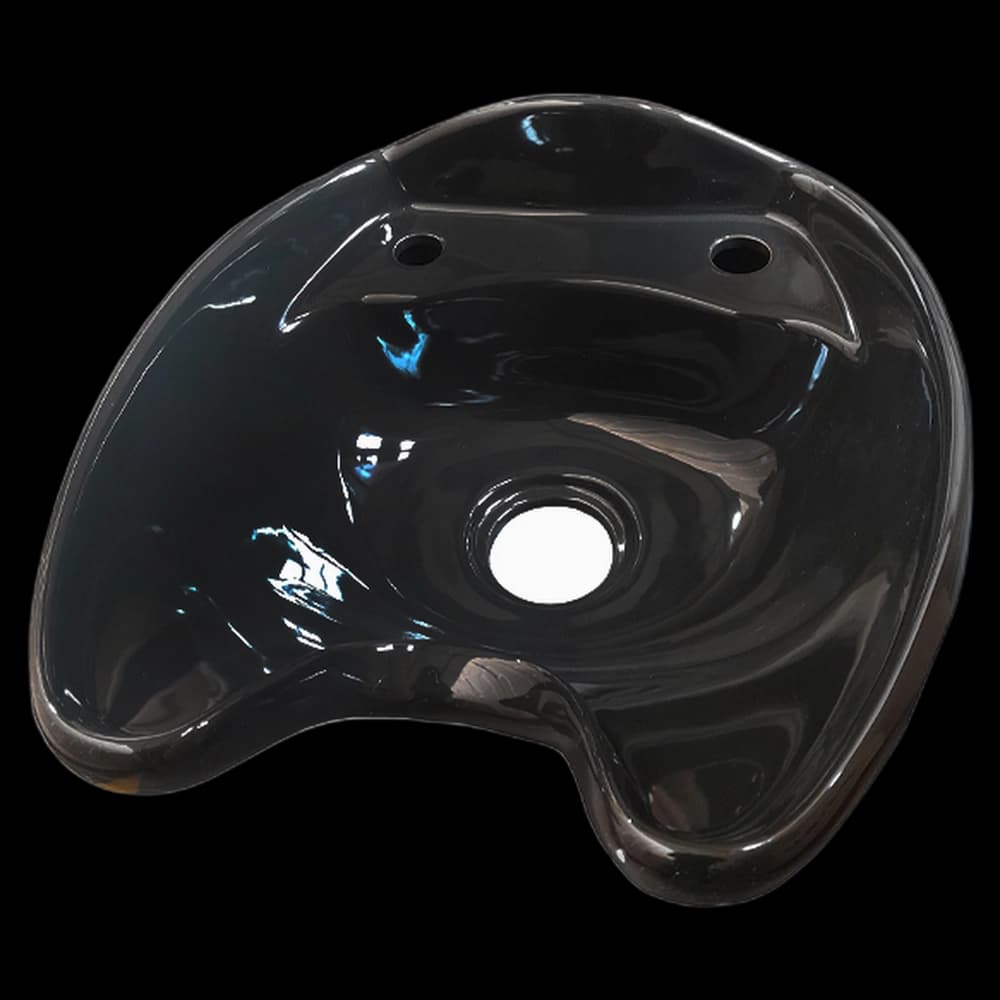 Ceramic Basin - Black (031)