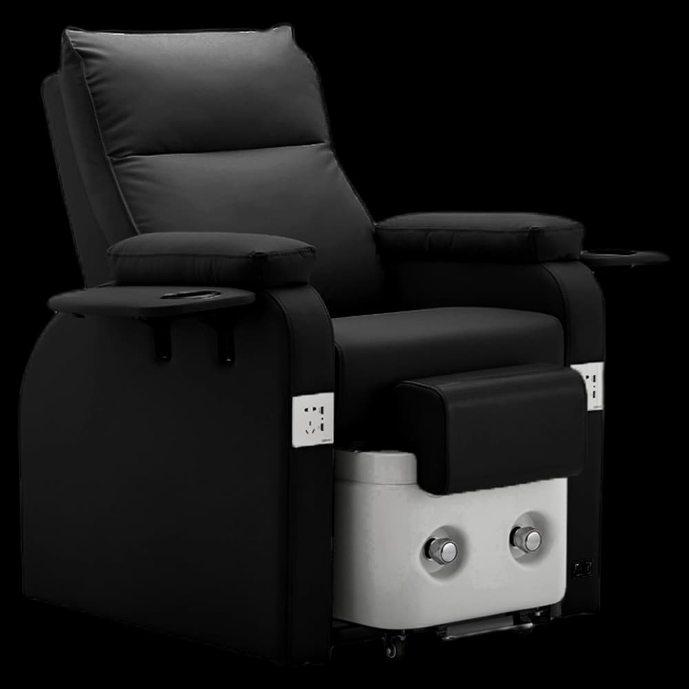 DYNASTY Pedicure Spa Chair - Black
