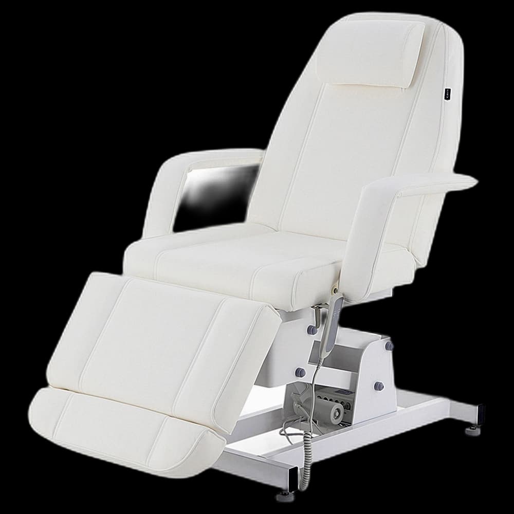 Electric Facial Chair - 3 Part (Single Motor) w Arms (183cm
