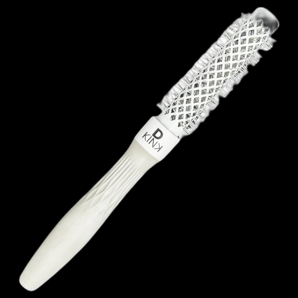 DKINK -Lustra- Ionic Thermal Styler Brush (Grey/White)-20mm