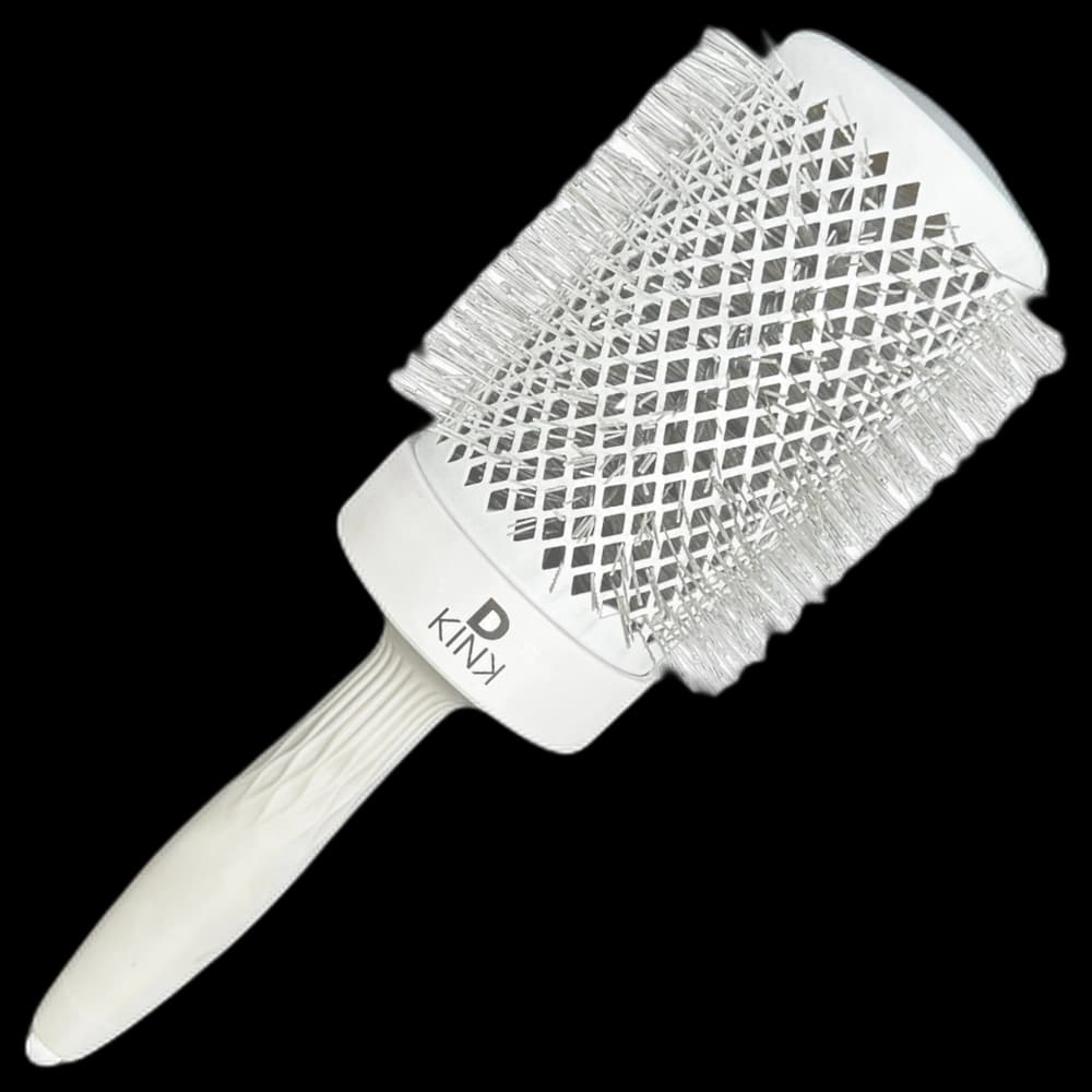 DKINK -Lustra- Ionic Thermal Styler Brush (Grey/White)-65mm