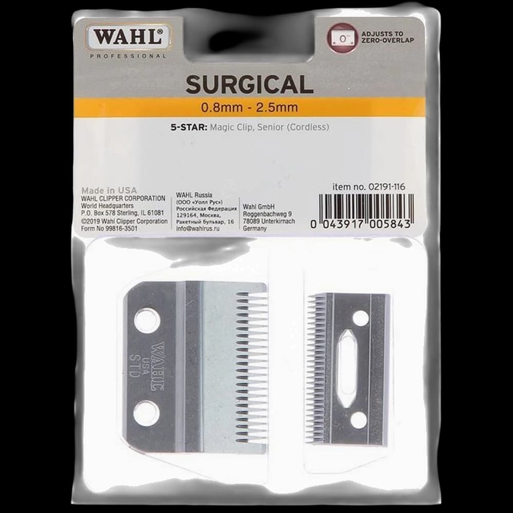Wahl Blade Set - Surgical for Magic Clip + Senior (Cordless)