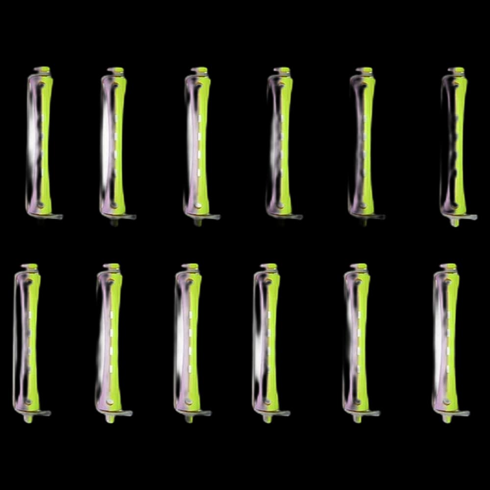 *Perm Rod - Two Tone 6mm -12's (Green & White) (PC94022)