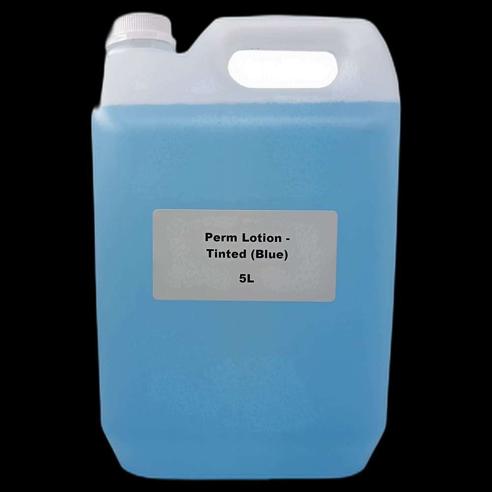 Salon Fresh Perm Lotion - Tinted (Blue) 5L