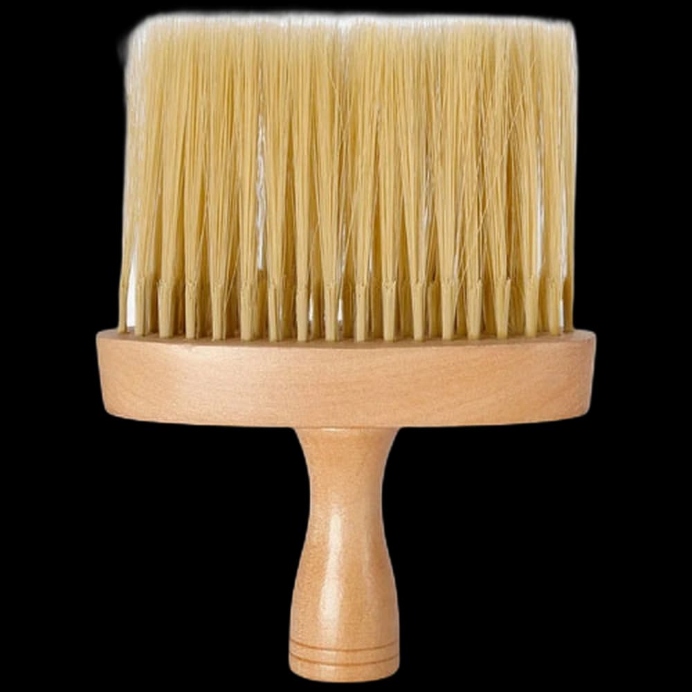 Neck Brush with Natural Bristle & Wooden Handle (HS33139-1)