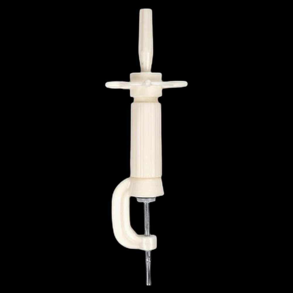 *Table Clamp for Mannequin Head - White