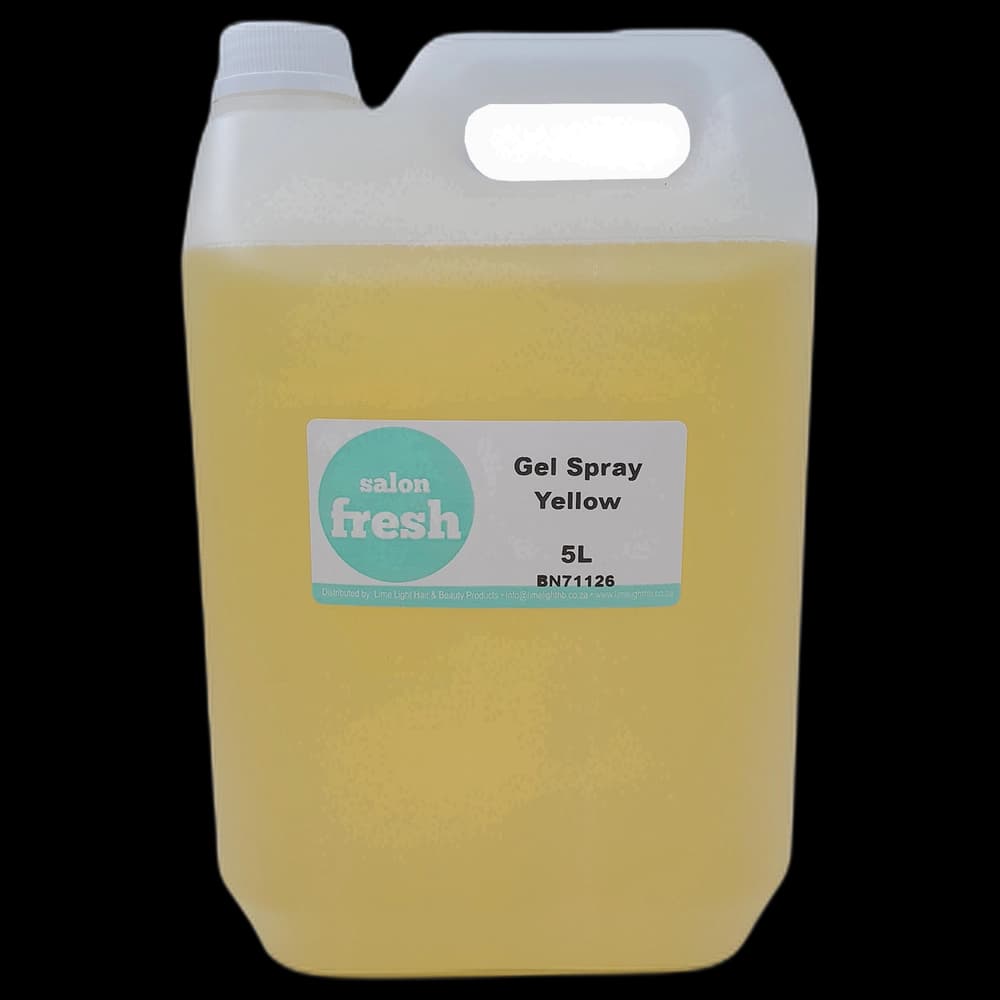 Salon Fresh Hairspray - Firm Hold (Yellow) 5L