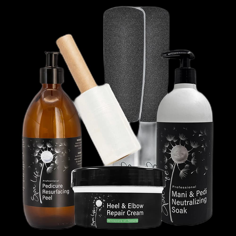 Spa Life Foot Peel Kit (Free foot files)