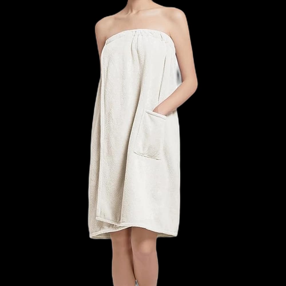 Boob Tube W/Elastic LRG - White